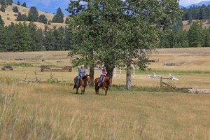 Equestrians have enjoyed Herron Park since its inception in 1977 (Devvi Morgan photo).